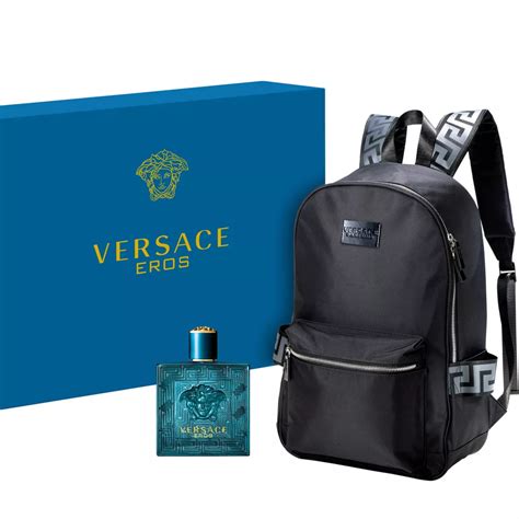 versace 6.7 cologne|Versace cologne set with backpack.